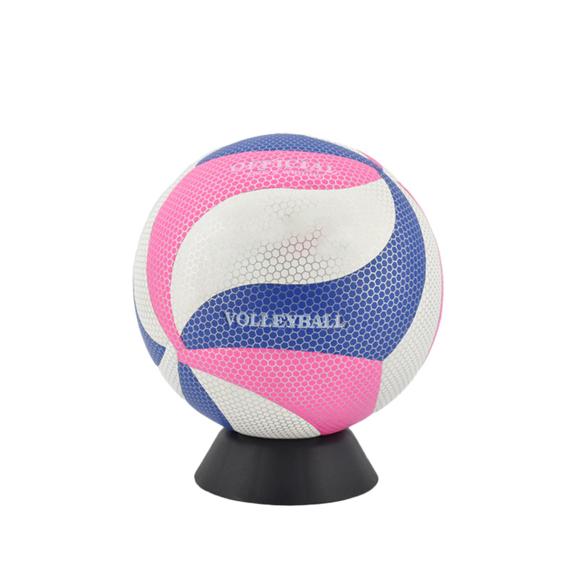 PU grid laminated volleyball 