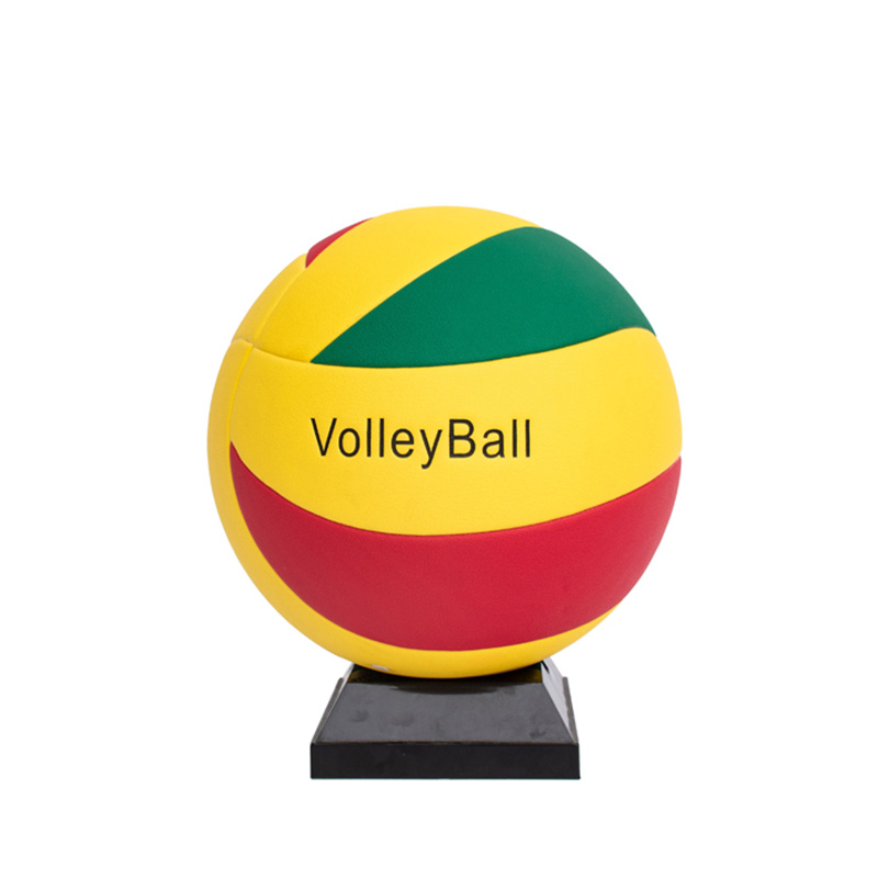 PU training balls laminated volleyball 