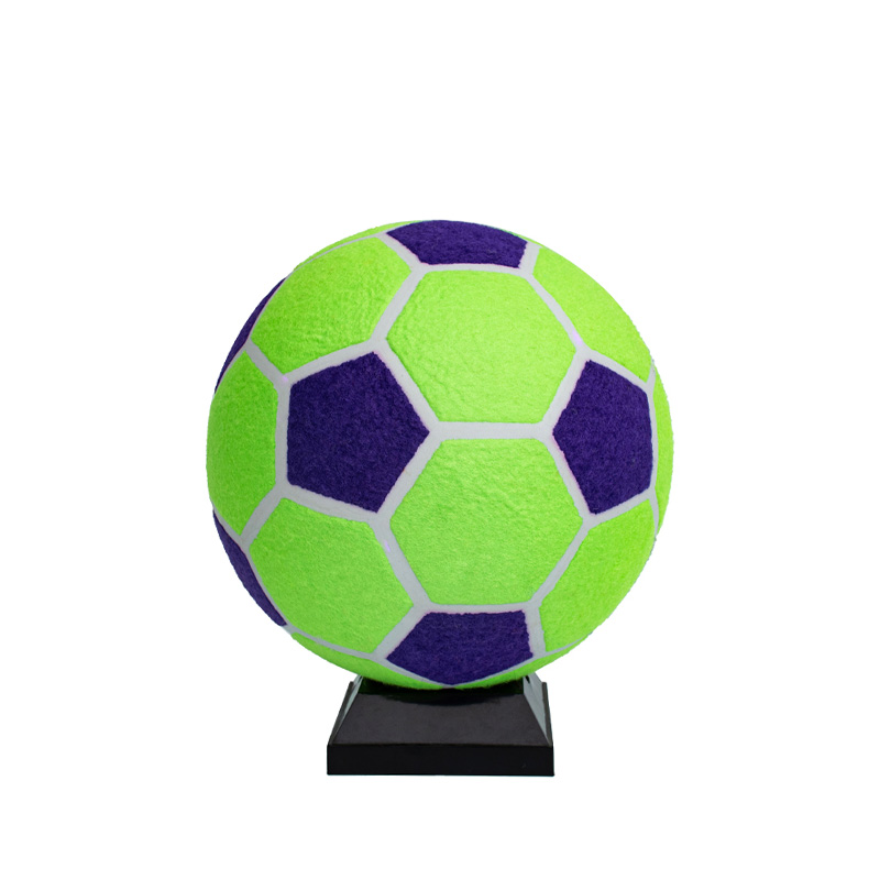 Green Color Custom Size Inflatable Tennis Ball