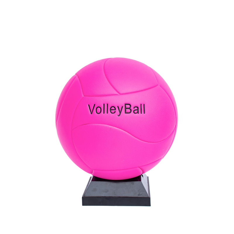 PU foam frosted laminated volleyball