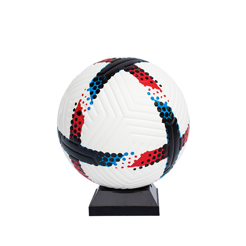 Printed outdoor PU foam laminated soccer ball  