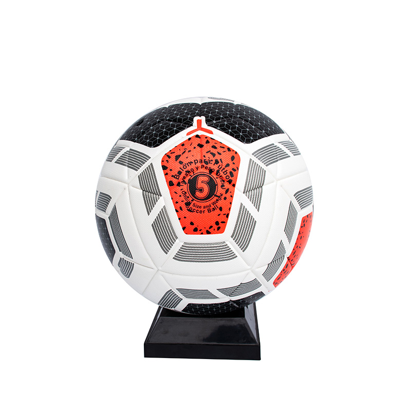 Custom logo PU foam laminated soccer ball  