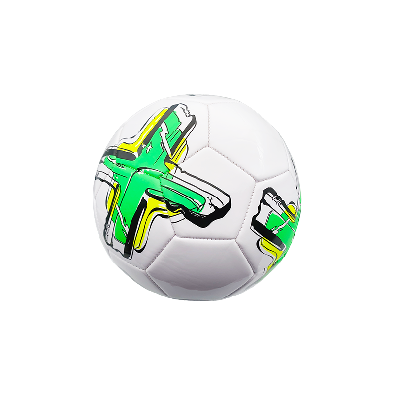 Custom printed PVC machine sewed soccer ball 