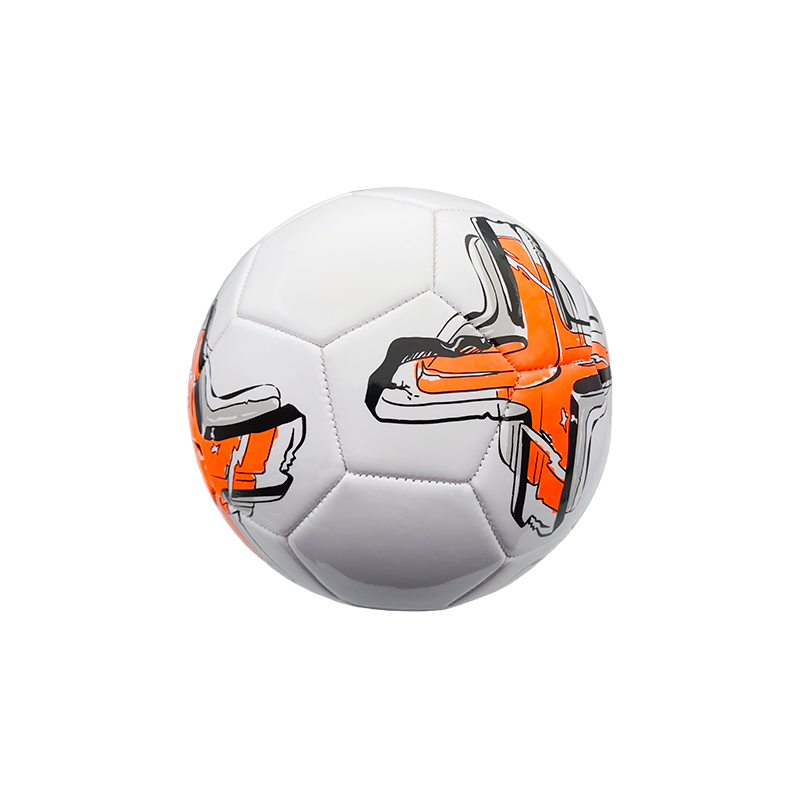 Size 5 PU machine sewing soccer ball for game