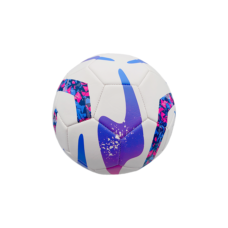 Colorful Printing PVC machine sewed soccer ball