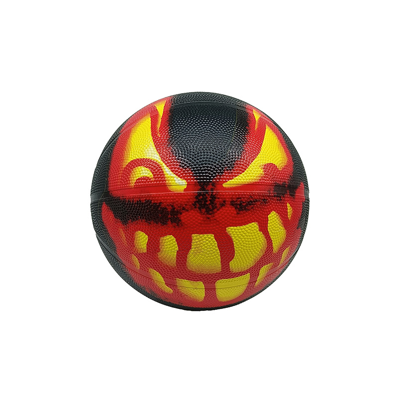 Customized logo rubber basketball