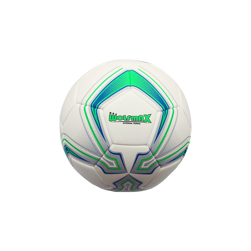 Training quality PU foam leather machine sewed soccer ball