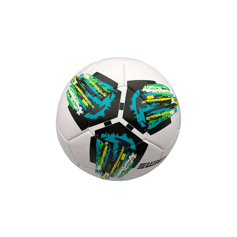 Different design TPU machine sewed soccer ball