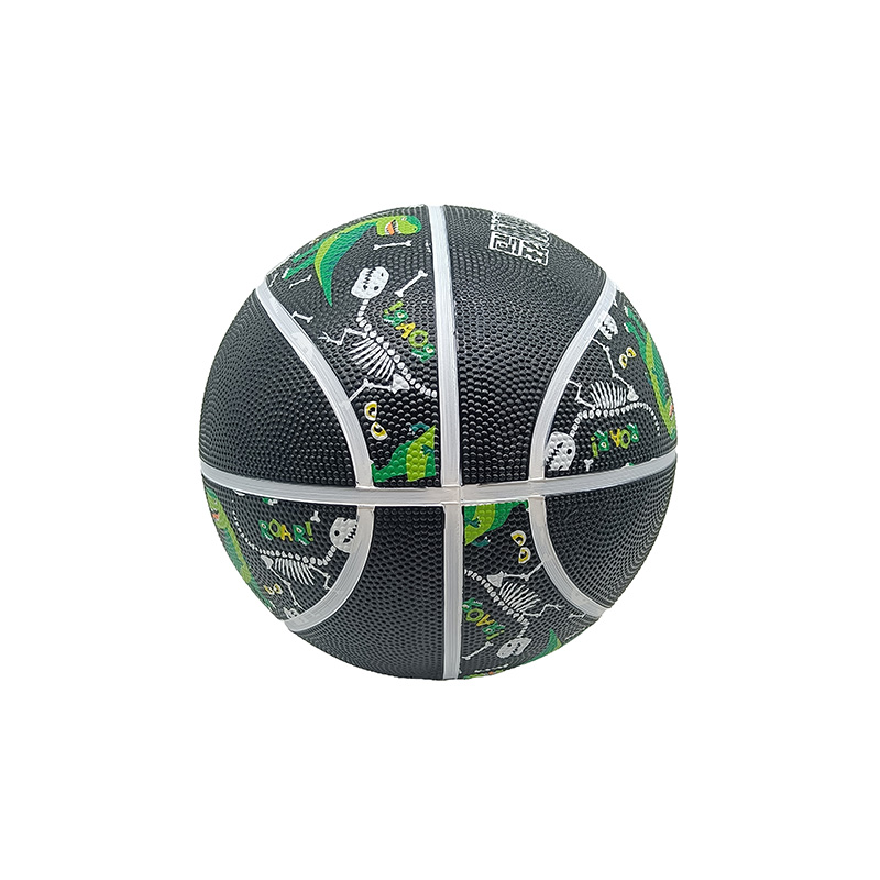 Customized rubber basketball 