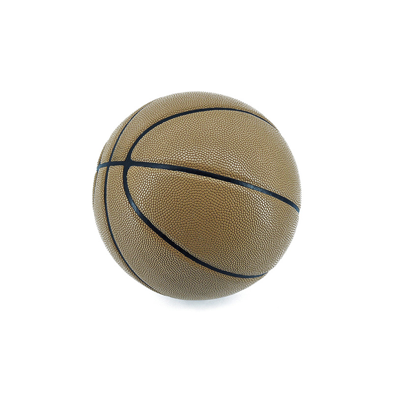  Brown PVC leather laminated basketball 